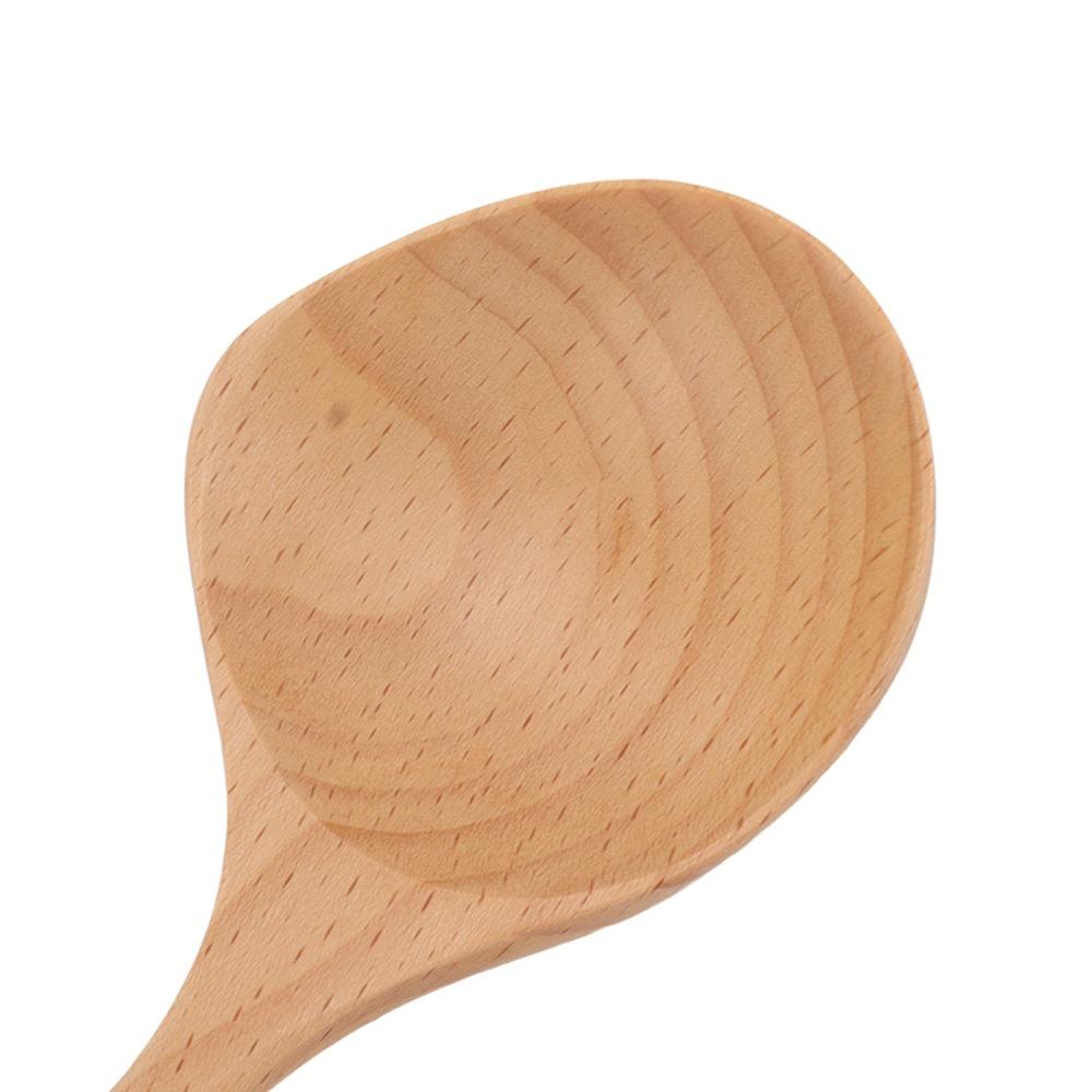 Duck Mouth Shape Duck Bill Spoon Pointed Tip Wooden Spoon Durable Slanted Mouth Spoon Home Kitchen