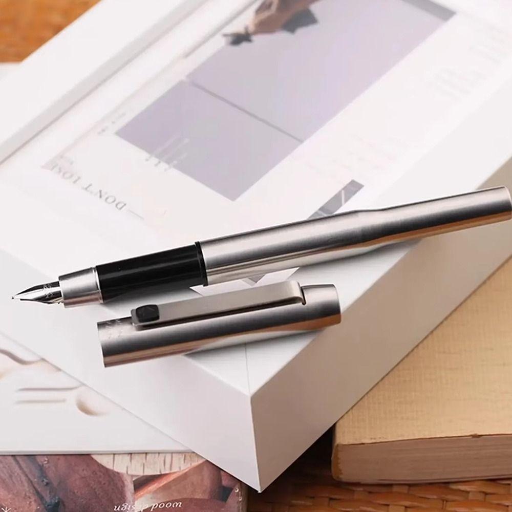 MAJOHN B25 Metal Fountain Pen F Nib Fountain Pen Spades God of War Fountain Pen  Students Gift