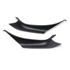 For BMW X3 X4 G01 G02 2018-2022 Interior Inner Door Handle Trim Cover Carbon Fiber Look Black ABS Plastic