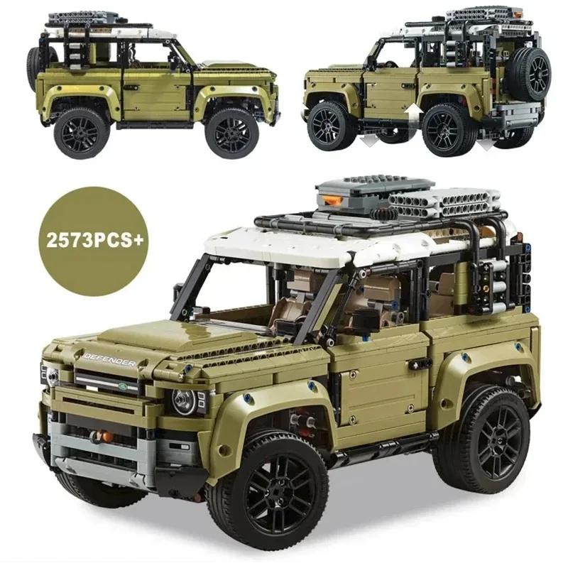 2573pcs Technical 42110 Land Rover Defender Off-road Building Blocks Bricks Puzzle Set Model MOC Vehicle Toys Kids Birthday Gift