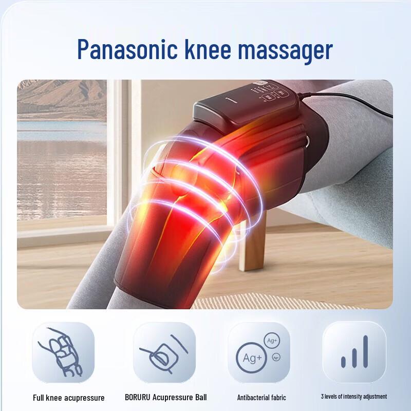 Panasonic Подогреваемый вибрационный коленный массажер, штекер CN (адаптер в комплекте)