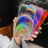 Силиконовый чехол с радужным зеркалом для Samsung Galaxy A02S A12 A32 A42 A21S A51 A71 A01 A11 A31 A41 M31 S20 FE S21 S30 Plus Note20, ультрамягкая задняя крышка