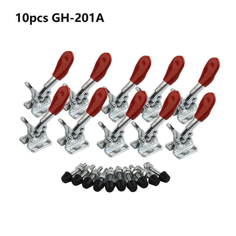 GH-201A GH-201B Сверхмощный тумблерный зажим Горизонтальный зажим Быстроразъемный фиксирующий рычаг Крепеж Набор ручных инструментов GH201B GH-302-FM
