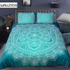 Bohemian 2/3pcs Boho Mandala Bedding Set Twin Queen King Size Comforter Duvet Quilt Cover and Pillowcase Soft Bedclothes