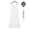 Women's 2025 Modal Long Camisole Dress: Summer Vest, Inner Layer Base, Black, for Spring and Autumn