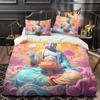 3D Colorful Buddha Statue Bedding Set, Buddha Believer Room, Women's Down Duvet Cover, Pillow Cover, 2/3pcs, Fashion Quick Drying Cover