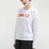Adidas Casual Sports Sweater with Round Neck Women Sweatshirt White GF0167