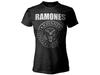 Ramones Женская Официальная Футболка Джерси Оригинальная Черная Узкая Футболка-