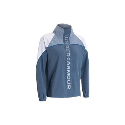 Тканая тренировочная спортивная куртка Женская верхняя одежда синяя 1368728-470