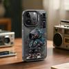 Silver Mecha Boy Phone Case for Apple 17/16/15 Pro, 14 Pro Max, 13/12