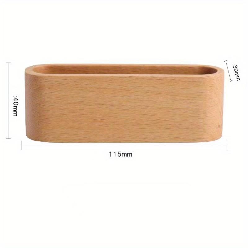 2 шт. деревянные визитницы держатели для заметок дисплей устройство подставка для карт держатель офисные принадлежности канцелярские принадлежности