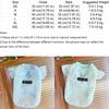 Airy Fabric Pet Cooling Vest Fly Sleeve Summer Dog Clothes Cute Dog Sunscreen Shirt  Sun Protection