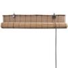 VidaXL Rolling Bamboo Blind 100 X 220 Cm Brown