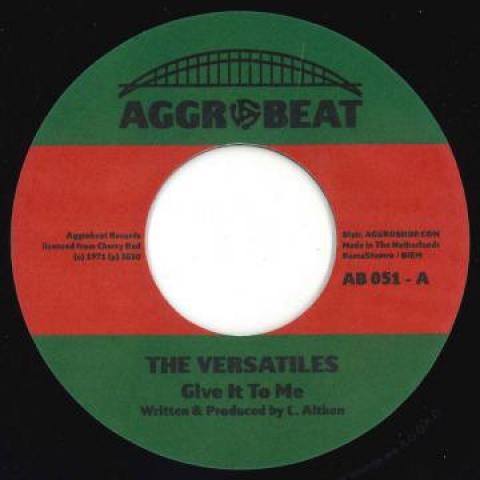 7-дюймовая пластинка VERSATILES TIGER THE VERSATILES Give It To Me Hot AB051 Aggrobeat 2021 Германия Регги Ска Даб Б/у