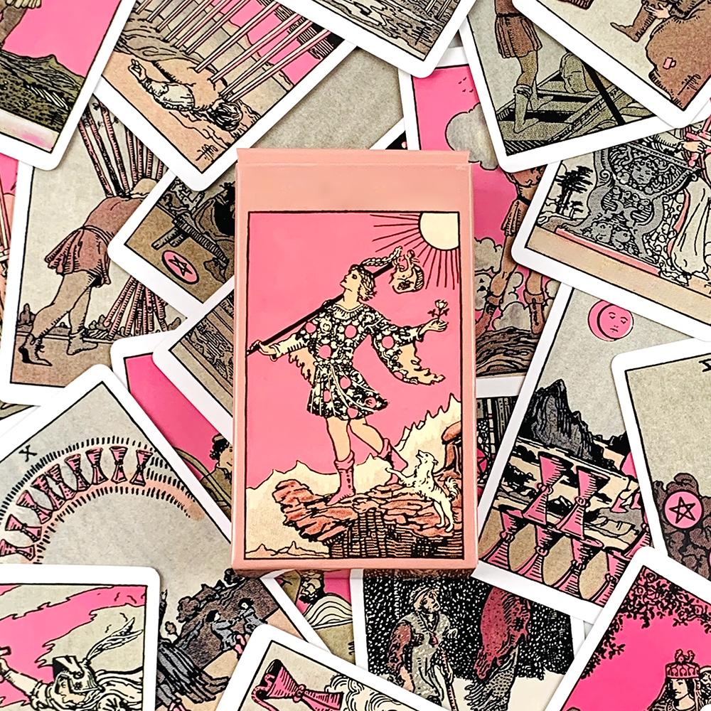 Игра в карты Таро Семейное собрание Карточная игра Гадальная колода Английские версии Издание Оракул Настольная игра