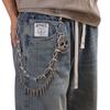 Metal Punk Belt Chain Hip Hop Pants Chain Fashion Tassel Jeans Chain  Male