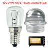 Лампочка для духовки E14 12V 25W Высокотемпературная Лампа для холодильника Замена лампочки Кухонный холодильник Швейная машина Лампочки