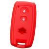 Силиконовый чехол для смарт-ключа IKT для автомобилей Suzuki, красный/Wagon R/Wagon R Stingray/Swift/MR Wagon и т.д.,