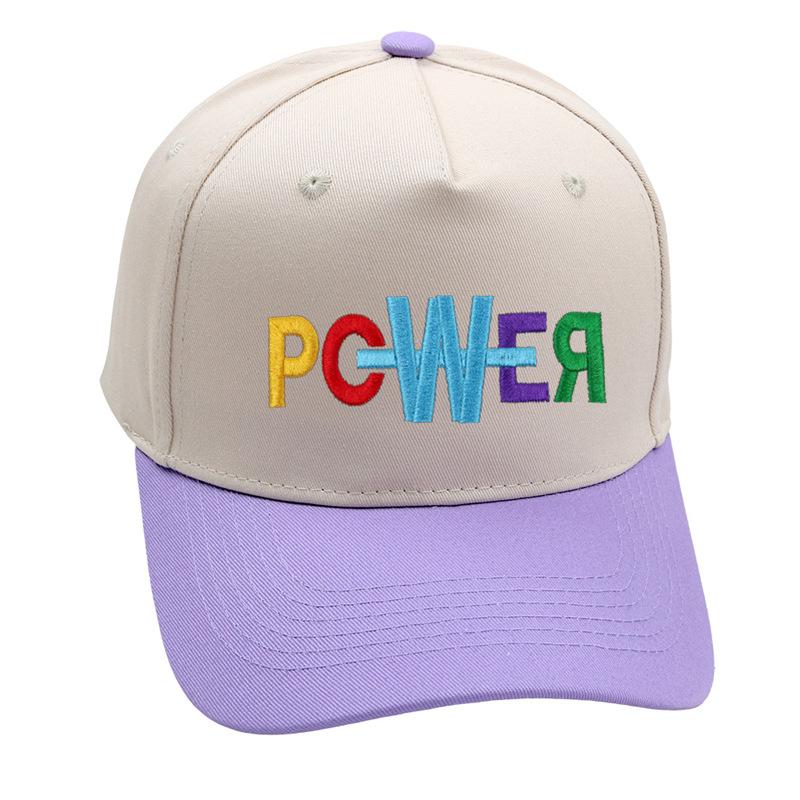 Кепка бейсбольная POWER G-Dragon Trucker Hat Высокое качество ретро двухцветная женская кепка Kpop 56-58 см регулируемая пряжка унисекс