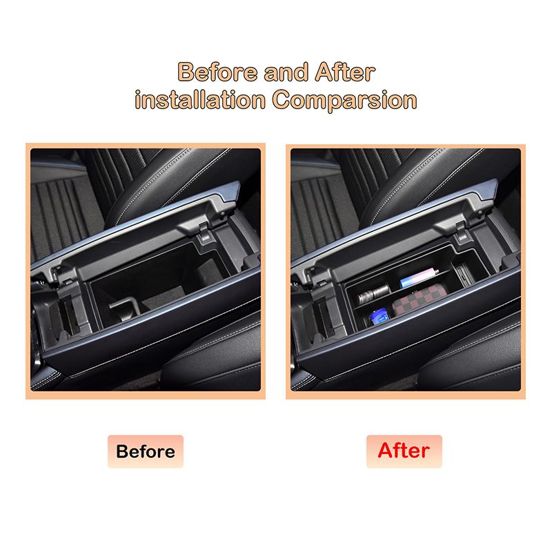 Fit For Nissan X-trail Rogue 2024 T33 Center Console Organizer Armrest Storage Box Car Accessory Auto Armrest Box
