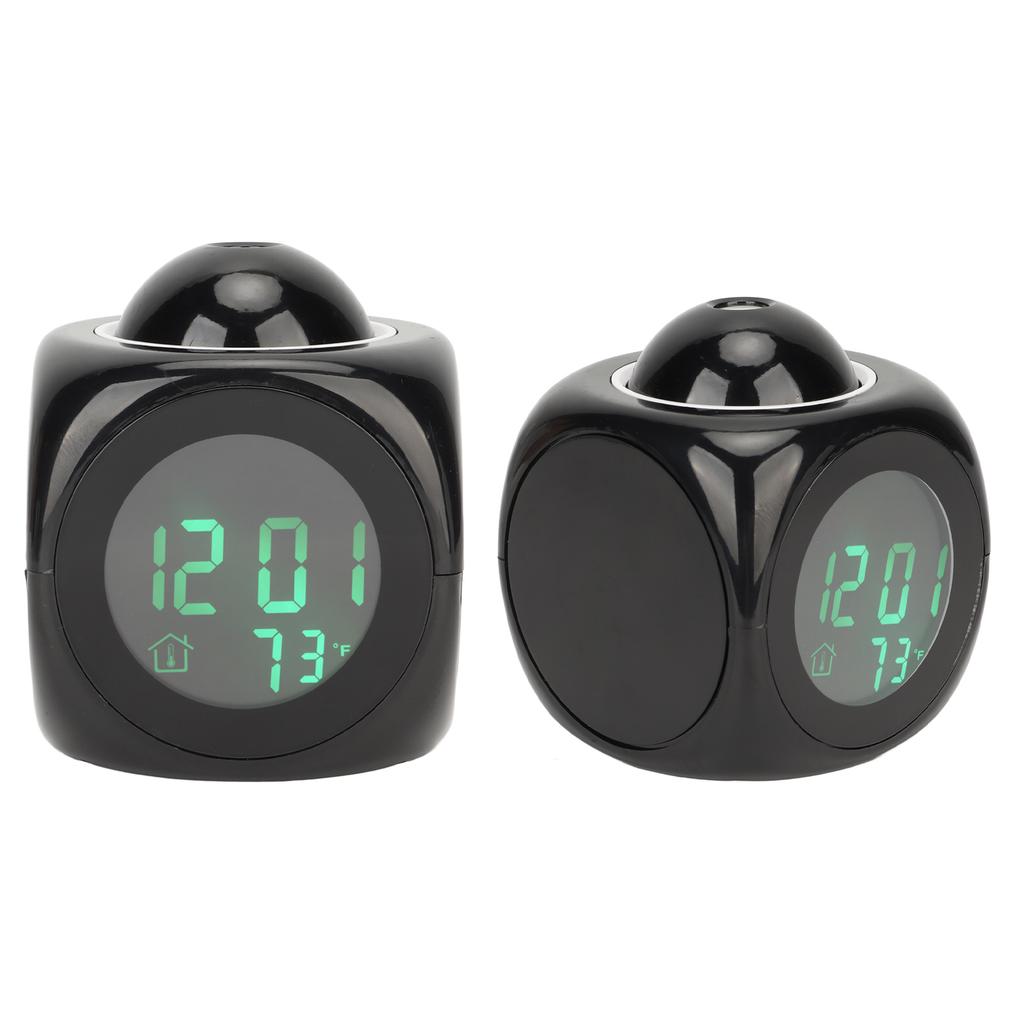 Projection Clock LED Display Projection Alarm Clock Mini Voice Timing Digital Clock Projector With