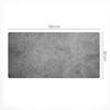 Decorative Desk Mat with Rough Concrete Texture Pattern 100x50 cm