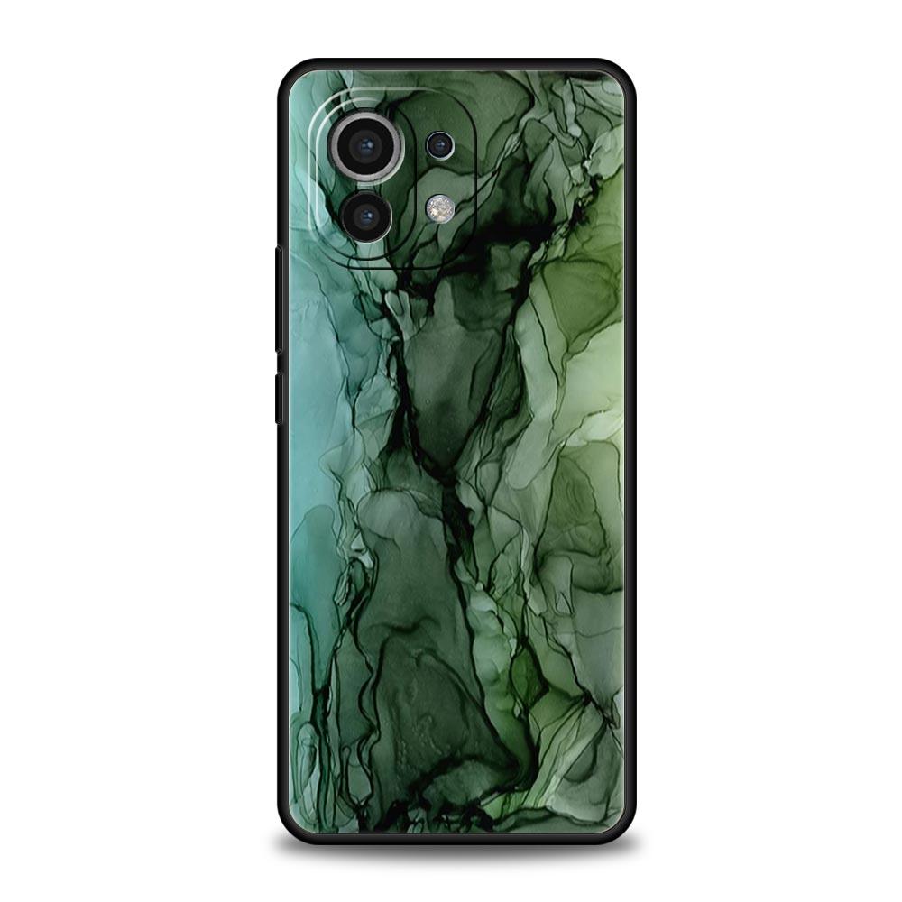 Чехол для телефона с рисунком кистью из мрамора для Xiaomi 14 13T 12T Pro 12 13 11 Ultra Mi Note 10 Lite 10T 5G 11X Pro 11T 11i 9T
