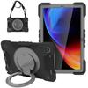 Гибридный чехол-подставка для Samsung Galaxy Tab A7 10.4 SM-T500 T505 T507 T509 Бронированный чехол с поворотной ручкой 360° и плечевым ремнем