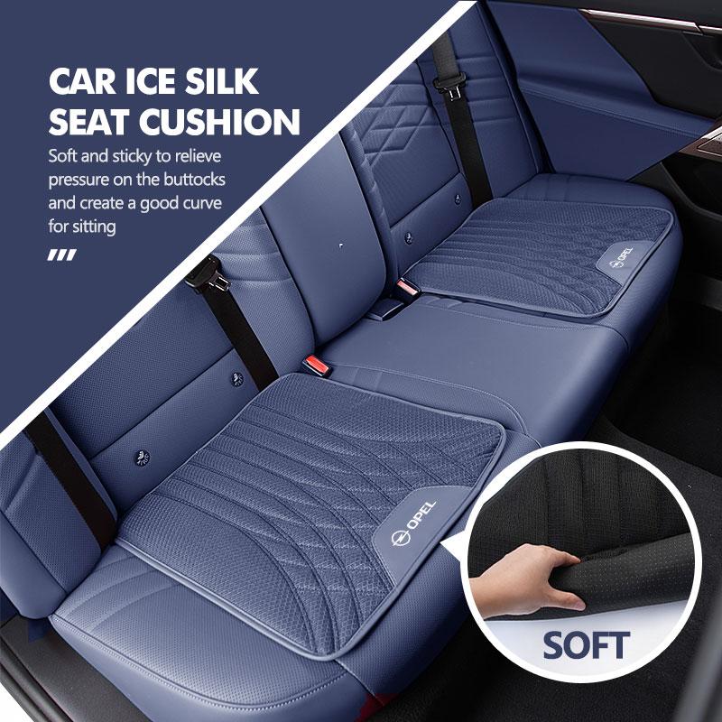 Car lce Silk Cushion Cover Seat Anti Slip Auto Protector Pad For Opel Vectra Zafira Meriva Mokka Grandland Vivaro Antara MH8