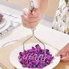 Stainless Steel Wave Potato Masher Kitchen Vegetable and Fruit Puree Tool