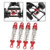 4 Pieces Front and Rear Shock Absorbers RC Shocks Replace Parts 60 Mm Sturdy Dampers 1:12 Scale for