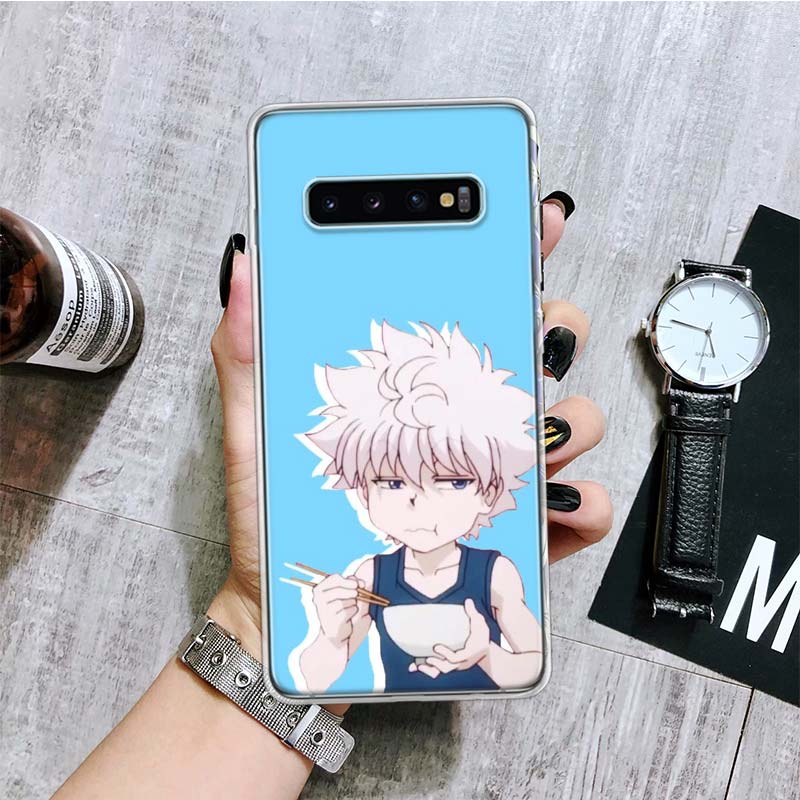 Чехол для телефона Hunter X Hunter Killua для Samsung Galaxy S20 FE S10 Plus S21 S22 Ultra S10E S9 S8 S7 Edge J4 + чехол Fundas