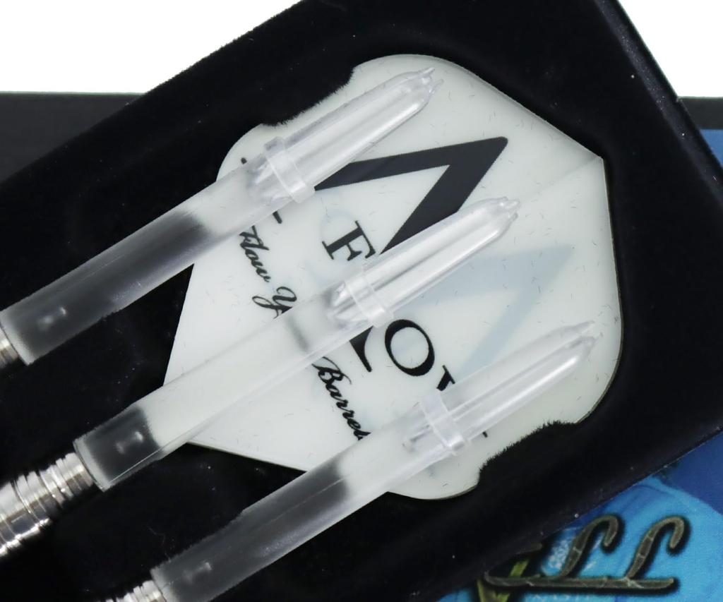Dynasty BLACK LINE RIELL5 Riel 5 2BA Maito Shimizu Player Model Darts Barrel Dart Set A-FLOW