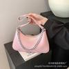 French Niche Fashion Light Luxury Chain Small Bag Women's 2025 New Trendy Temperament Versatile Underarm Crossbody Bag