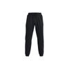 Under Armour Сплошной цвет с логотипом Jogger Knit Slim Fit Повседневные брюки Мужские брюки Черный 1373803-001
