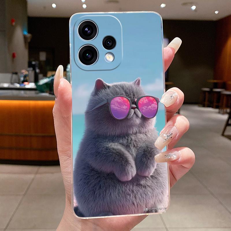 Чехол для телефона OPPO Reno 15C 5G Роскошный Дракон Милый Крутой Мальчики Девочки Прозрачный Силиконовый Мягкий Чехол для Reno15C 15 C Корпус