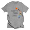 Cosmic Solar System Planets Print Hip Hop Top Short Sleeve Summer Street Casual Tee Clothing Loose Oversized T Shirt Cotton Tops