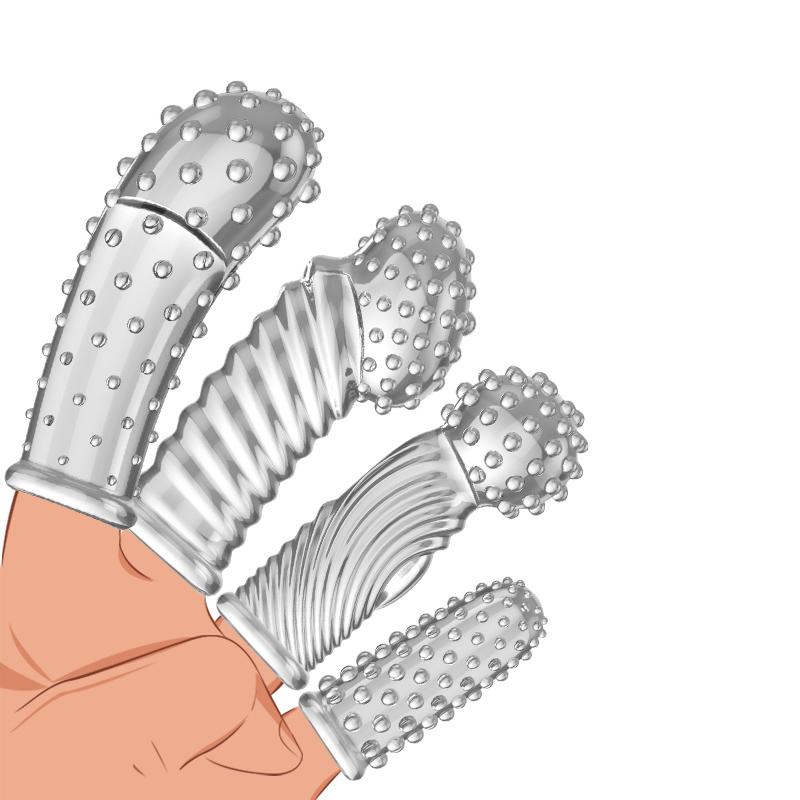 Секс-игрушка для взрослых с шипами на палец для женщин, одиночная игра, мастурбация, эротическая стимуляция точки G, аксессуары для вибраторов