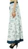 Phagun Хлопковая юбка-халат с узором «Париж» в стиле хиппи, однослойное саронг