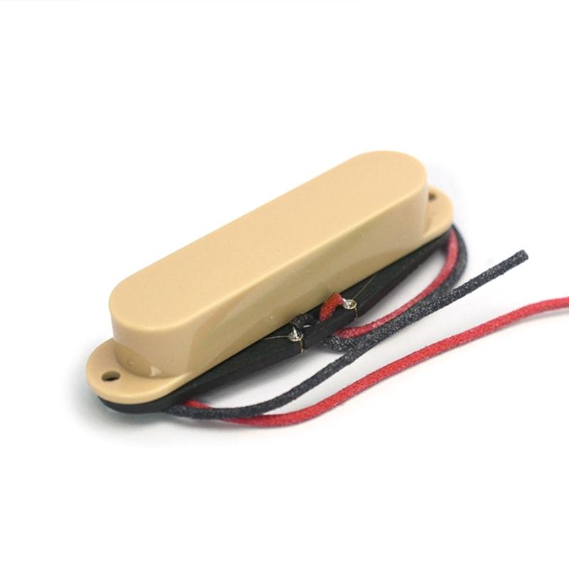 Звукосниматель Alnico 5 для гитары, сингл, открытого типа, для грифа/середины/бриджа, для электрогитары, запасная часть