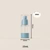 15/30/50ml Nordic Portable Vacuum Press Type Spray Bottle Vacuum Lotion Bottle Travel Cosmetic Separate Refillable Bottling