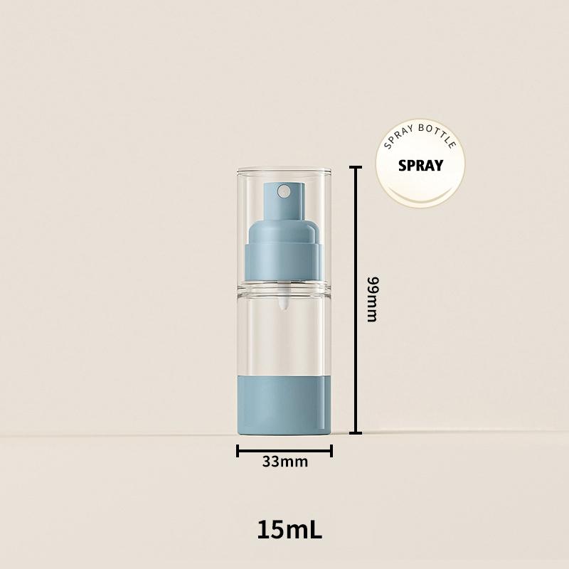 15/30/50ml Nordic Portable Vacuum Press Type Spray Bottle Vacuum Lotion Bottle Travel Cosmetic Separate Refillable Bottling