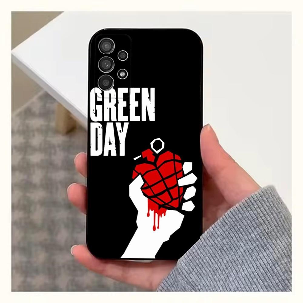 Band G-Greens D-Day-ES Phone Case For Samsung S25,S24,S23,S22,S20,S21,S10,Ultra,Plus,Lite,FE,Soft Silicone Black Cover