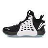 Li Ning SONIC 7 Ткань износостойкая дышащая средняя высота Баскетбольные кроссовки Мужские Черный Белый ABAP019-1