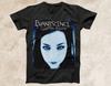 Винтажная футболка Evanescence Fallen из плотного хлопка, черная, все размеры, унисекс, BL359