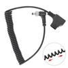 D‑TAP Plug to DC Port DC Monitor Supply Cable Plastic Black Spring Power Wire with Lock