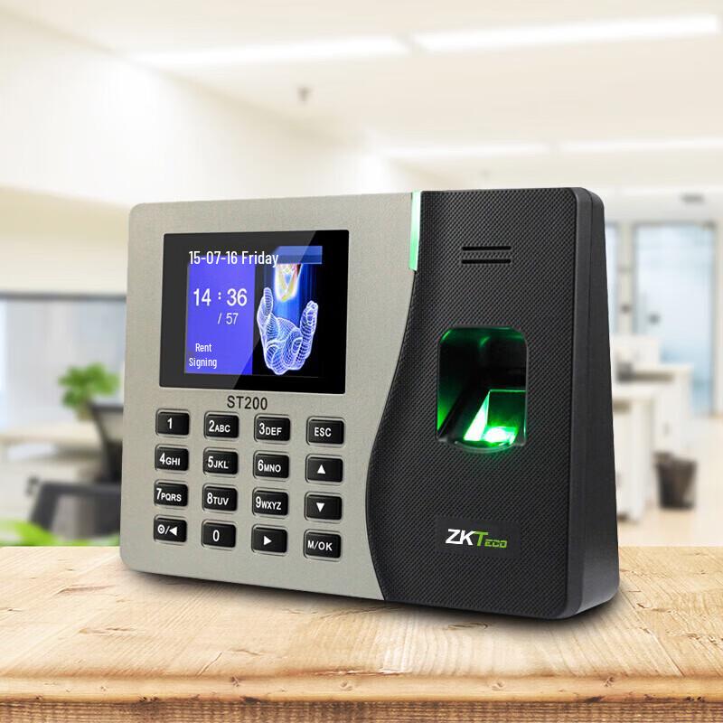 ZKTECO ST200 Система учета рабочего времени по отпечаткам пальцев CN вилка (адаптер в комплекте)