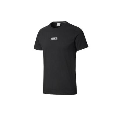 Футболка Classics Crew Neck с коротким рукавом, топы унисекс, черная 584428-01