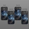 2D Вечный Узор Часов Чехол для Телефона для iPhone 17 16 15 14 13 12 11 X XR XS Max Pro 8 plus Прозрачный Стеклянный Защитный Чехол