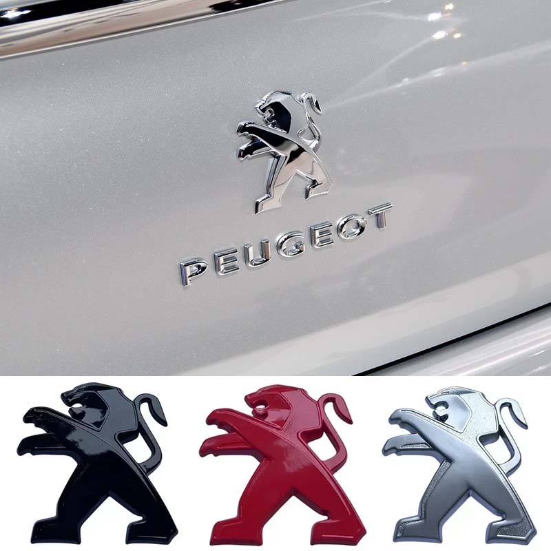 GLZU2 Для Peugeot 307 107 207 407 408 308 206 406 507 508 1008 5008 3008 Наклейка Металлический Передний Значок Автомобиля Значок Заднего Багажника Декорация